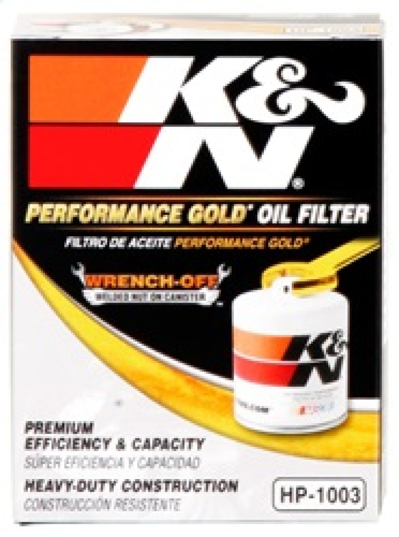 Toyota Celica Oil Filter - K&N Engineering - Performance Gold - `00-`05